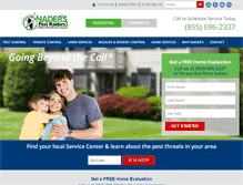 Tablet Screenshot of naderspestraiders.com